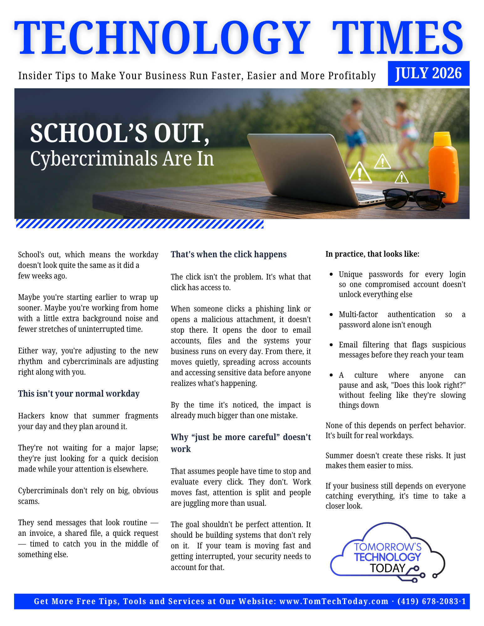 July Newsletter