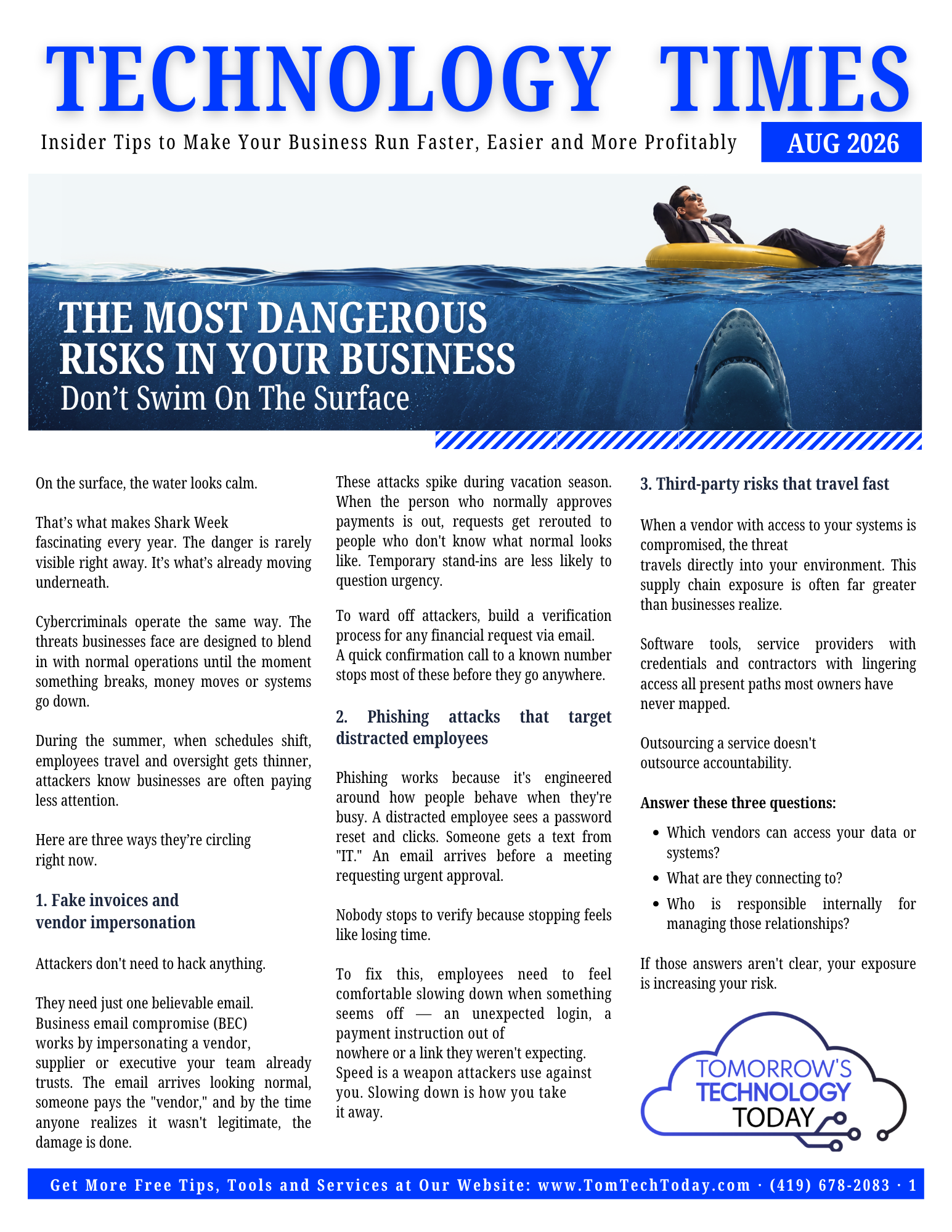 August Newsletter