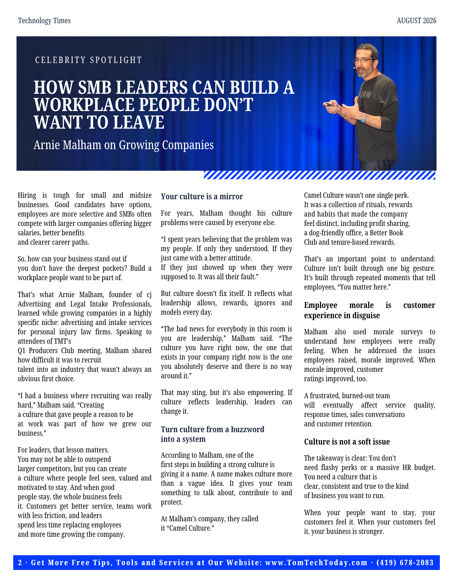 August Newsletter