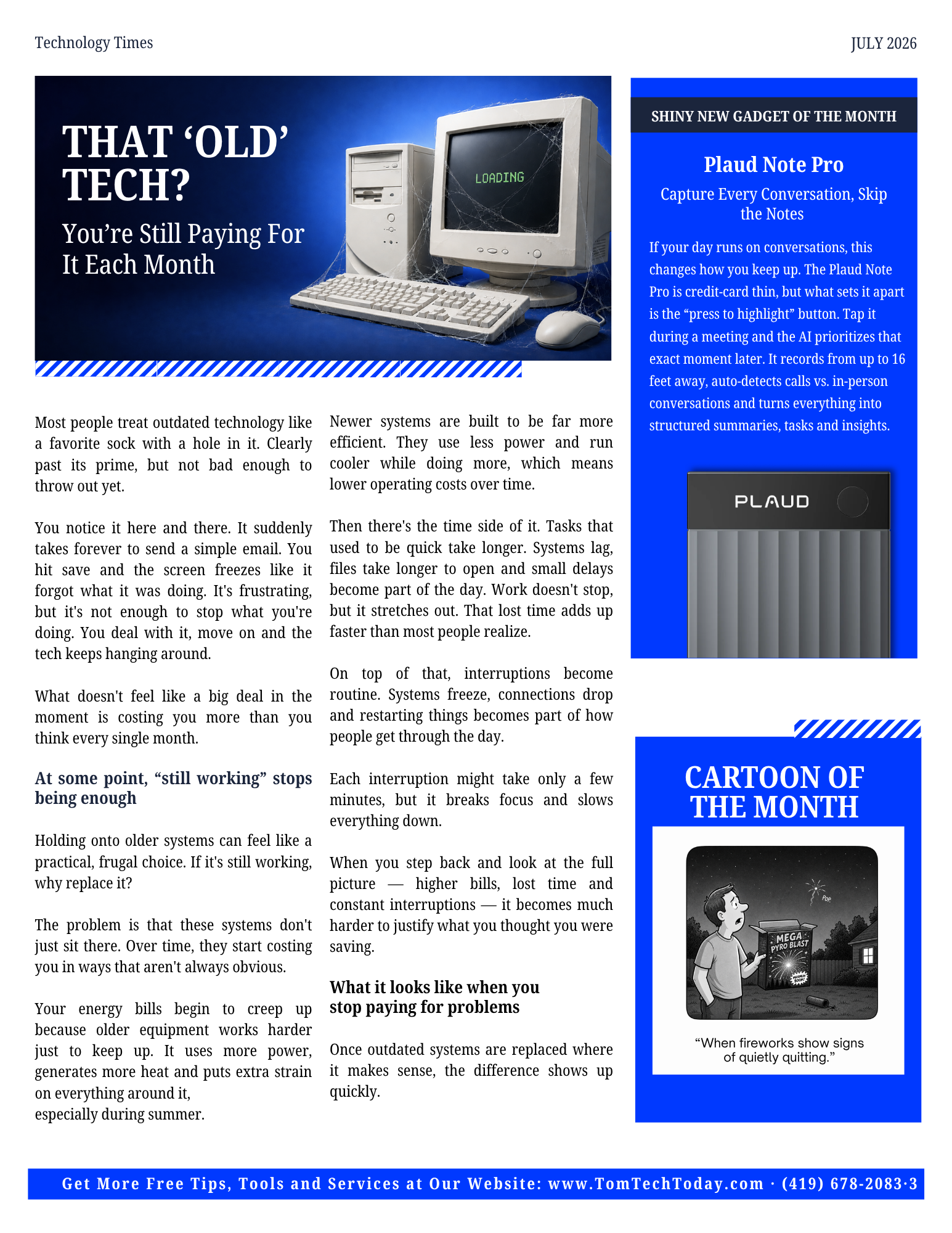 July Newsletter