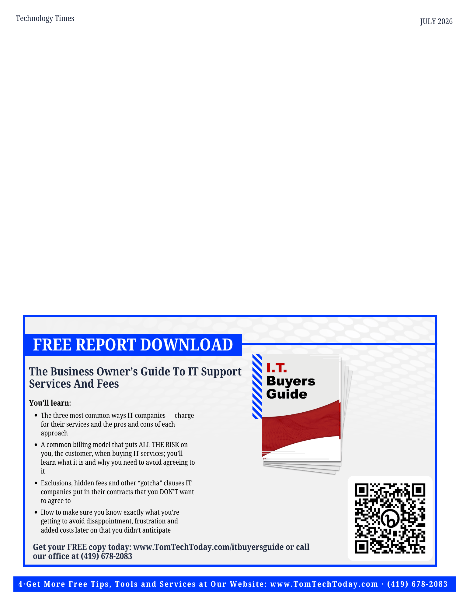 July Newsletter