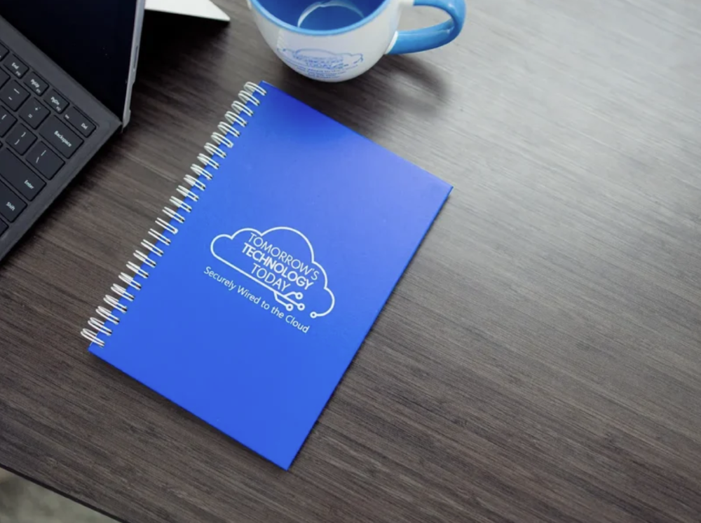 TTechT Notebook on Desk