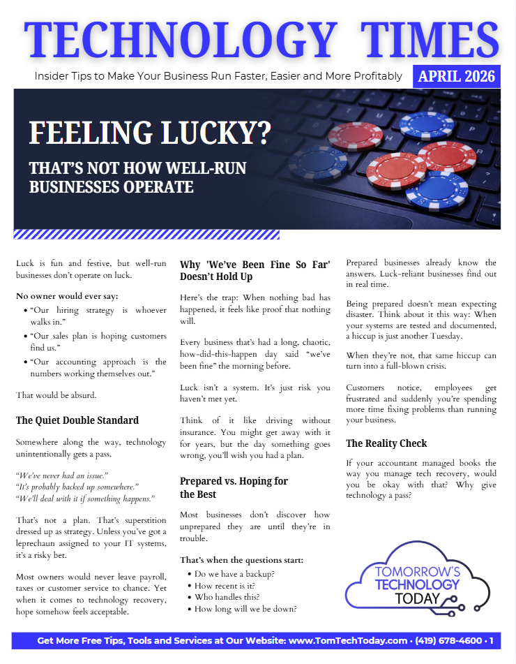 April Newsletter