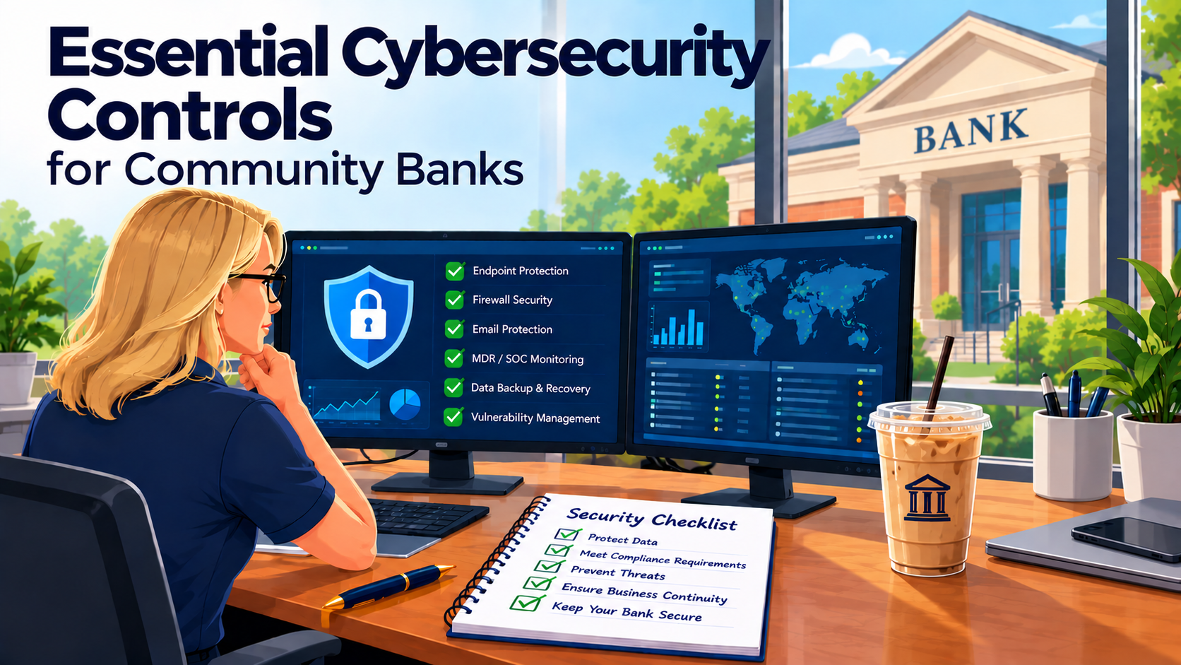 What Should a Community Bank Look for When Choosing a Managed IT Provider?