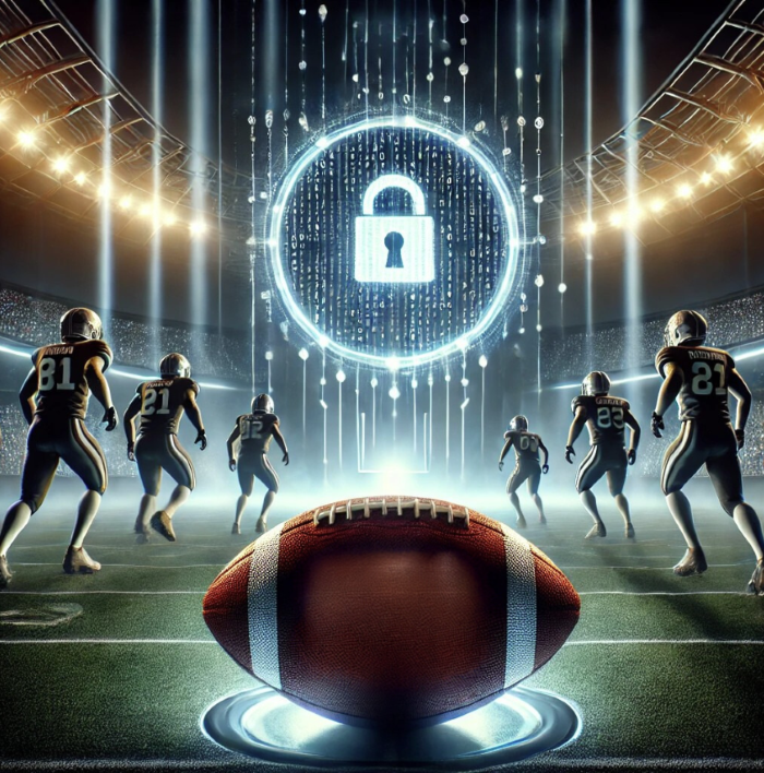 Cyber football field