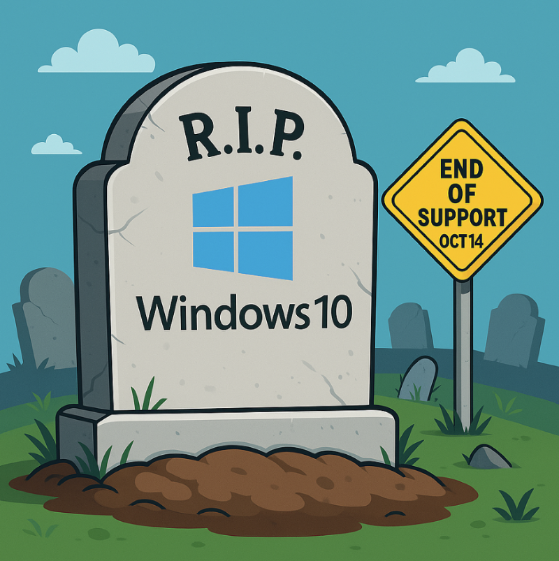Grave of windows 10